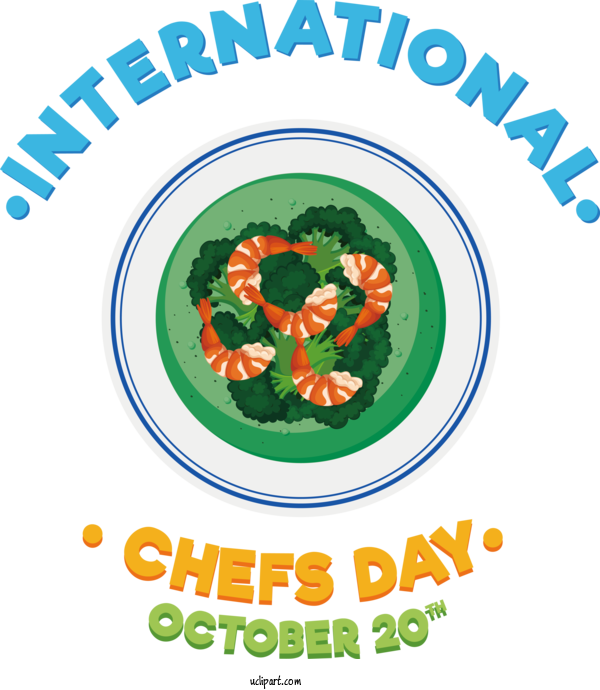 Free Chefs Day Font Text For International Chefs Day Clipart Transparent Background
