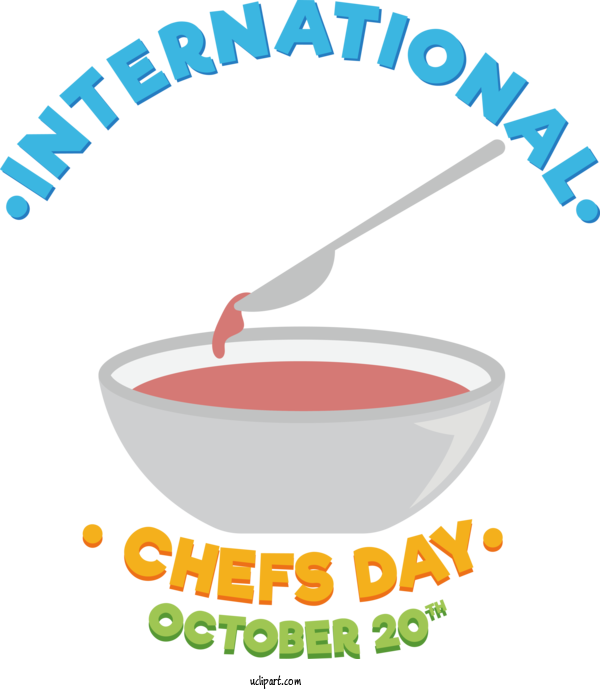 Free Chefs Day Logo Design Line For International Chefs Day Clipart Transparent Background