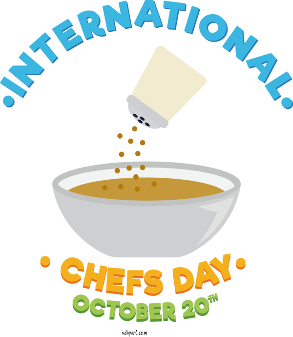Free Chefs Day Design Logo Line For International Chefs Day Clipart Transparent Background