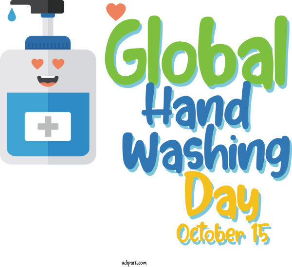 Free Handwashing Day Logo Design Online Advertising For Global Handwashing Day Clipart Transparent Background