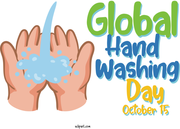Free Handwashing Day Human Logo Behavior For Global Handwashing Day Clipart Transparent Background