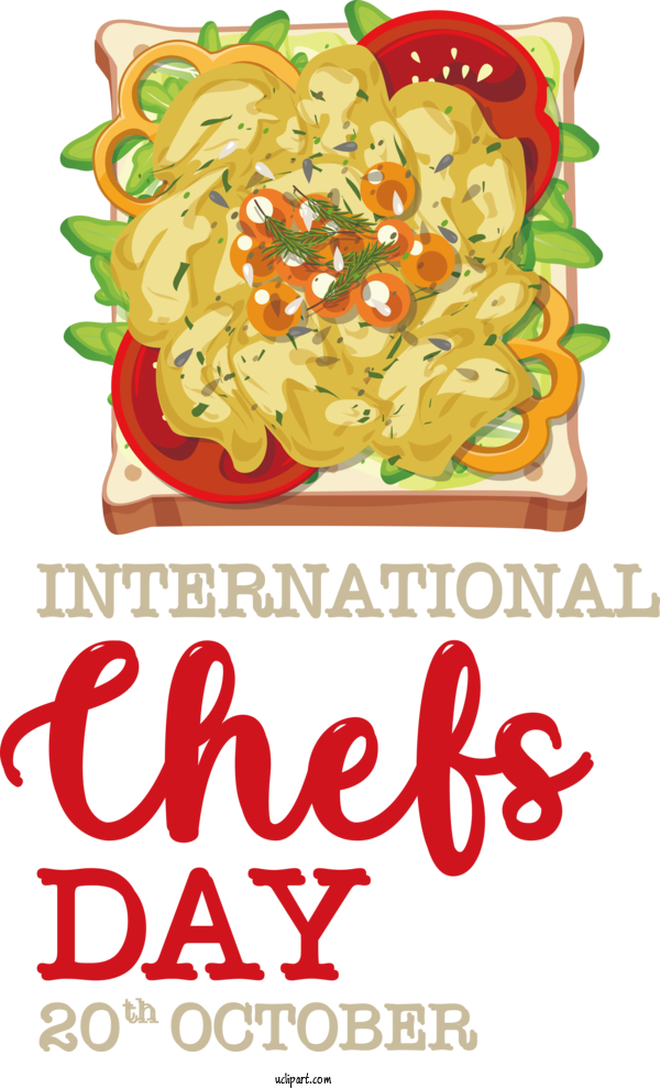 Free Chefs Day Coffee Meal Soup For International Chefs Day Clipart Transparent Background