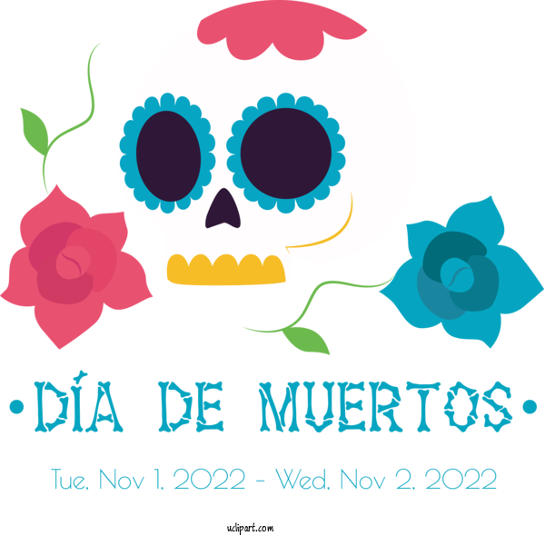 Free Day Of The Dead Drawing Pixel Cartoon For Dia De Los Muertos Clipart Transparent Background