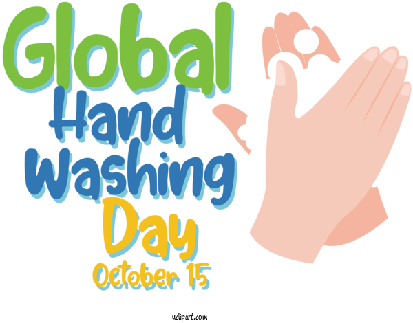 Free Handwashing Day Logo Human Design For Global Handwashing Day Clipart Transparent Background