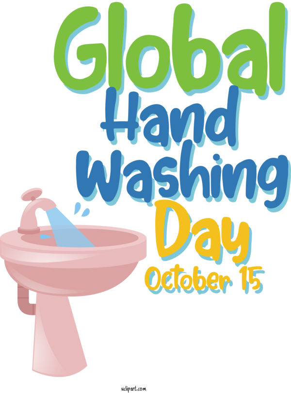 Free Handwashing Day Water Logo Design For Global Handwashing Day Clipart Transparent Background
