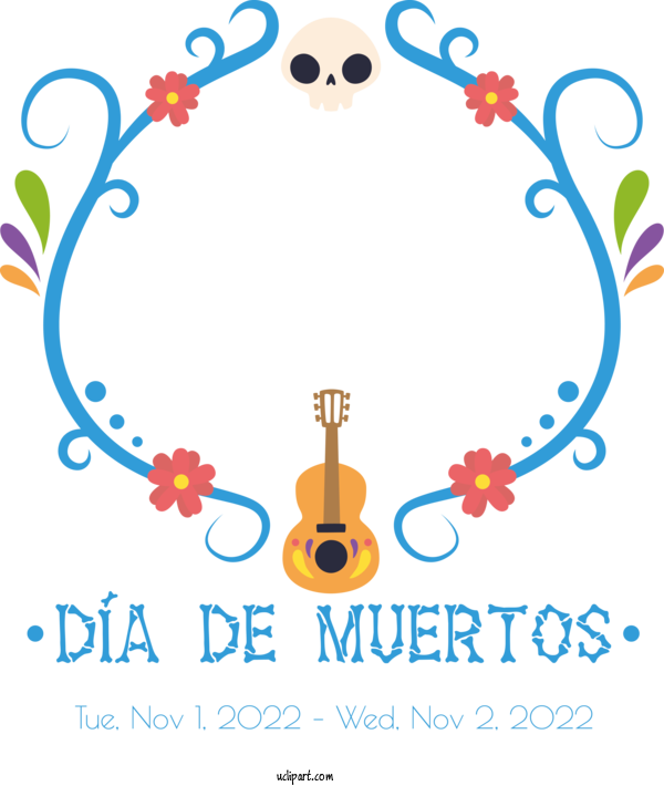 Free Day Of The Dead Drawing Culture Painting For Dia De Los Muertos Clipart Transparent Background