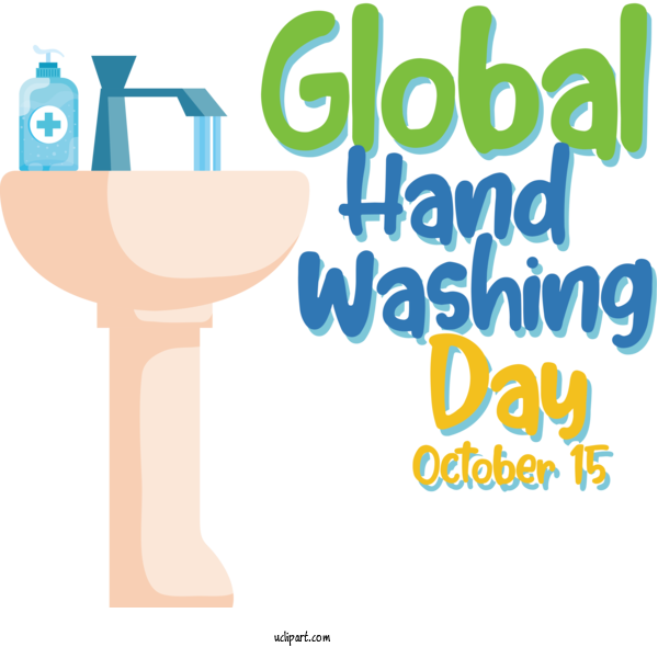 Free Handwashing Day Design Logo Human For Global Handwashing Day Clipart Transparent Background