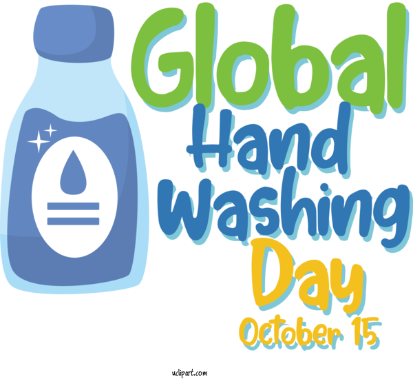 Free Handwashing Day Water Design Human For Global Handwashing Day Clipart Transparent Background