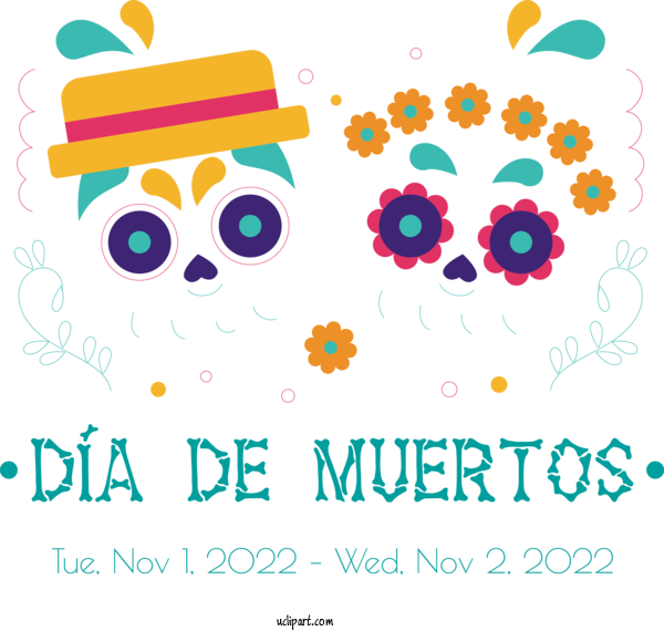 Free Day Of The Dead Day Of The Dead Death Drawing For Dia De Los Muertos Clipart Transparent Background