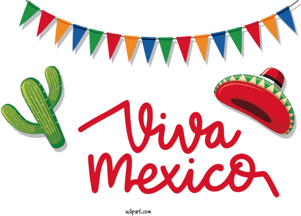 Free MEXICO Cinco De Mayo Party For VIVA MEXICO Clipart Transparent Background