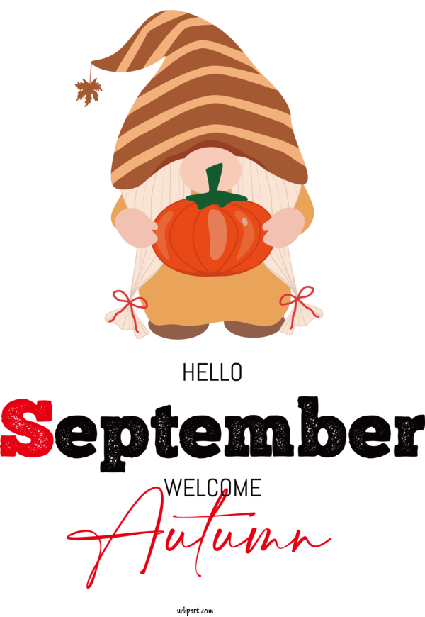 Free Welcome Autumn Steamboat Springs Logo Text For Hello September Clipart Transparent Background