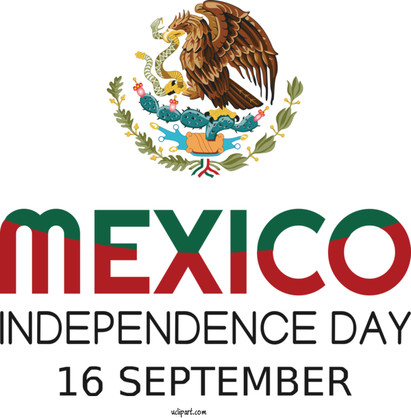 Free Mexico Mexico Flag Of Mexico Coat Of Arms Of Mexico For Mexico Independence Day Clipart Transparent Background