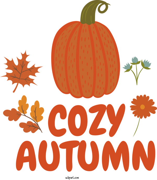 Free Autumn Flower Drawing Floral Design For Cozy Autumn Clipart Transparent Background