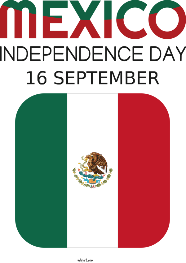 Free Mexico Mexico Logo For Mexico Independence Day Clipart Transparent Background