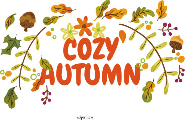 Free Autumn Tree Drawing Icon For Cozy Autumn Clipart Transparent Background