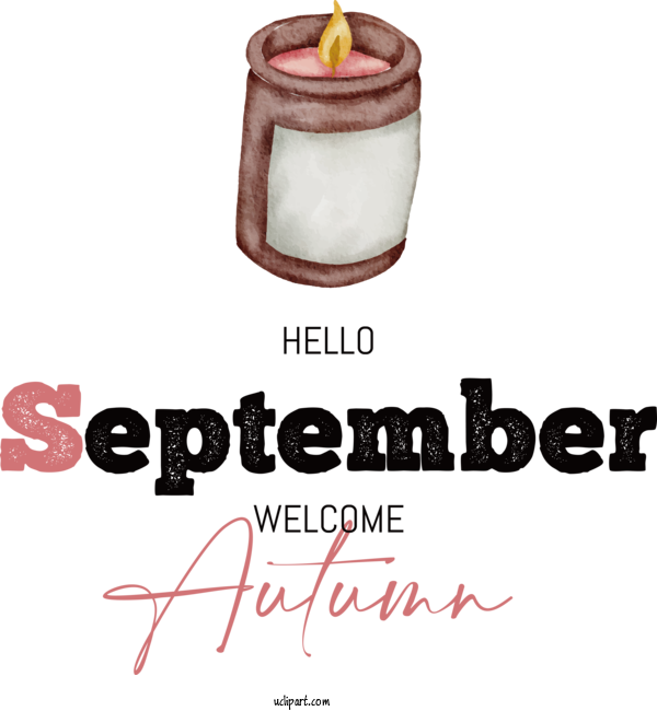 Free Welcome Autumn Simba Toys Font Design For Hello September Clipart Transparent Background