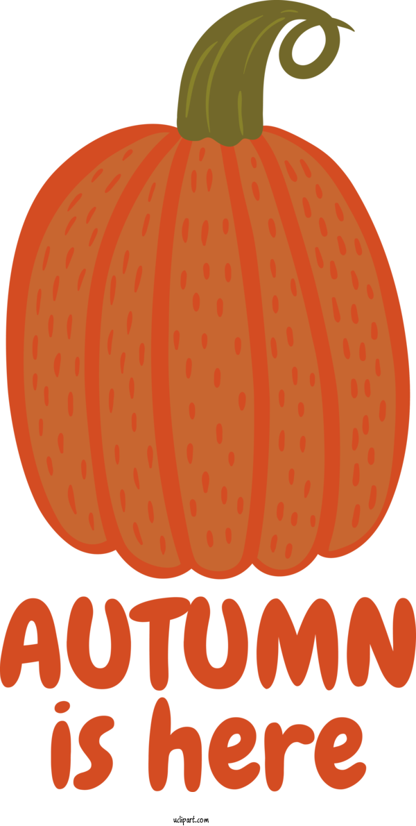 Free Autumn Winter Squash Vegetable Design For Autumn Is Here Clipart Transparent Background