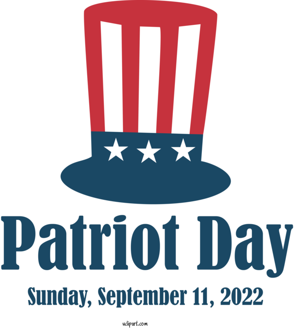 Free Patriot Day Logo Design Text For Patriot Day Clipart Transparent Background