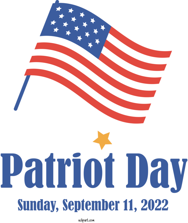 Free Patriot Day Logo Flag Of The United States Design For Patriot Day Clipart Transparent Background