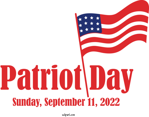 Free Patriot Day Logo Design Single For Patriot Day Clipart Transparent Background