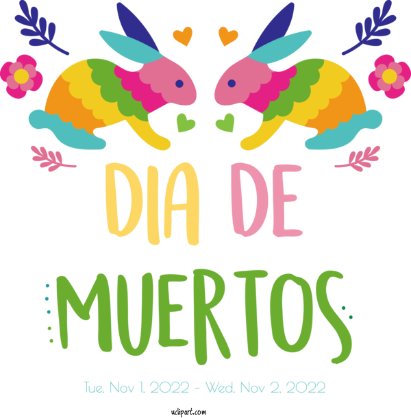 Free Day Of The Dead Cartoon Art Museum Drawing Painting For Dia De Los Muertos Clipart Transparent Background