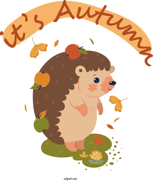Free Hello Autumn Clip Art For Fall Autumn Design For Its Autumn Clipart Transparent Background