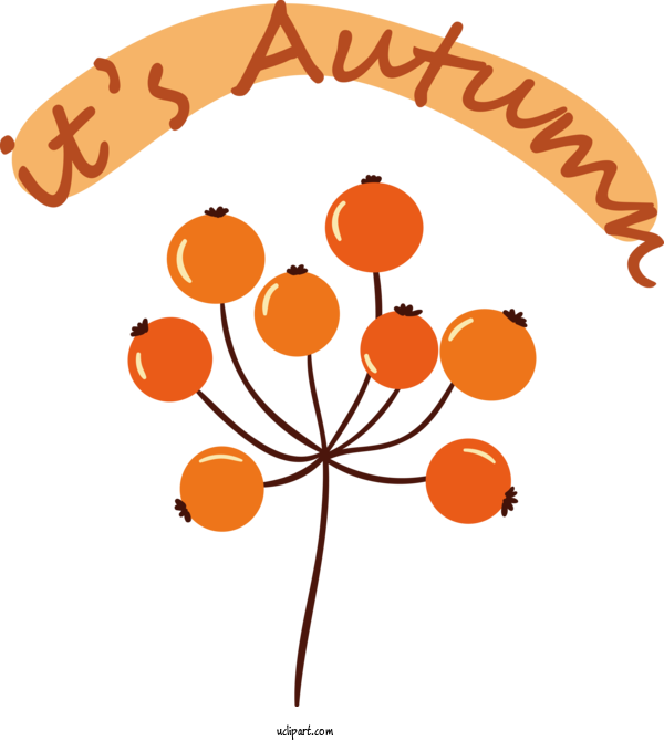 Free Hello Autumn Line Text Geometry For Its Autumn Clipart Transparent Background