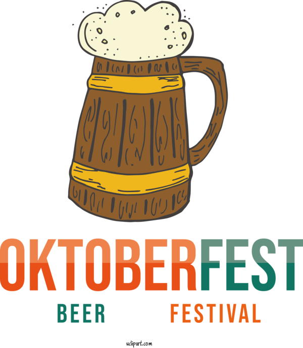 Free Oktoberfest Human Logo Mug For Oktoberfest Beer Festival Clipart Transparent Background