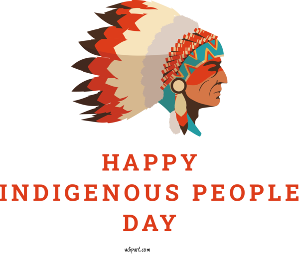 Free People Day Indigenous Peoples People American Indian Group For Indigenous People Day Clipart Transparent Background