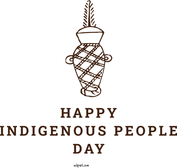 Free People Day Font Logo Line For Indigenous People Day Clipart Transparent Background