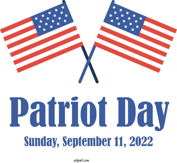 Free Patriot Day Pontault Combault Logo Font For Patriot Day Clipart Transparent Background