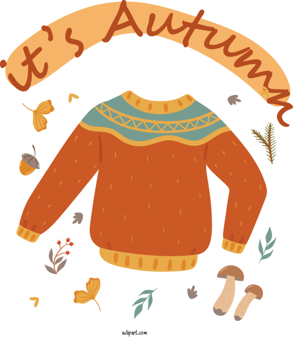 Free Hello Autumn Autumn Design Drawing For Its Autumn Clipart Transparent Background