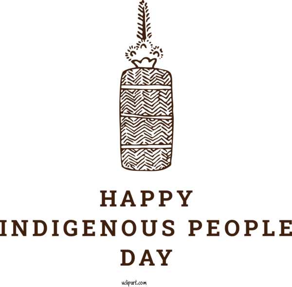Free People Day Font Jewellery Line For Indigenous People Day Clipart Transparent Background