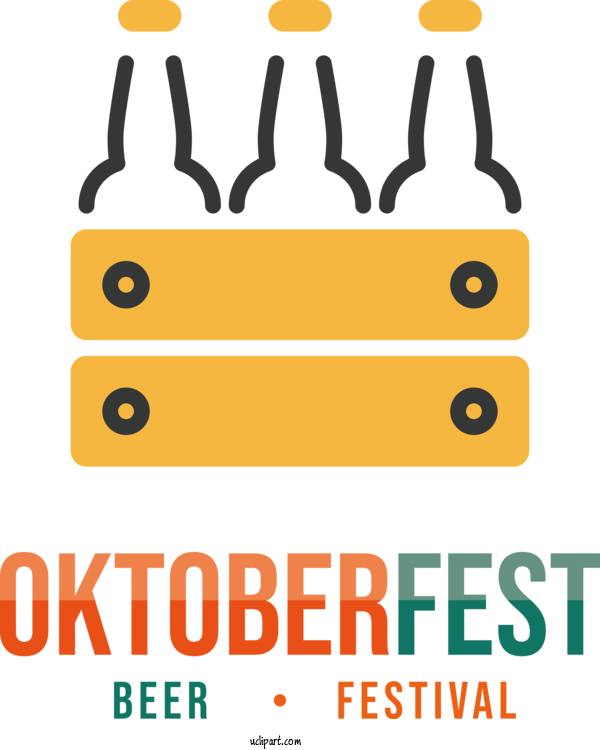 Free Oktoberfest Logo Line Text For Oktoberfest Beer Festival Clipart Transparent Background