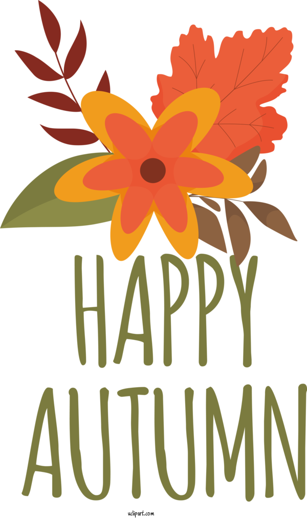 Free Autumn Drawing Cartoon Painting For Happy Autumn Clipart Transparent Background