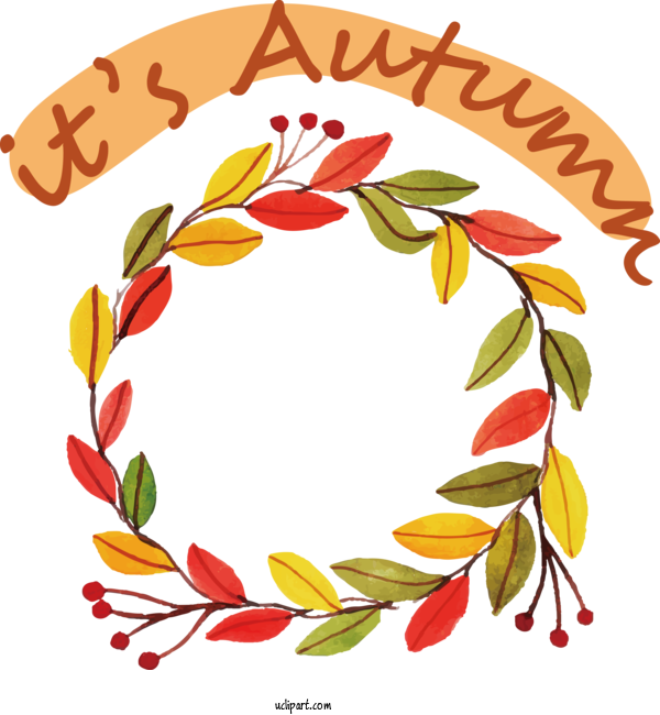 Free Hello Autumn Floral Design New Year Autumn For Its Autumn Clipart Transparent Background