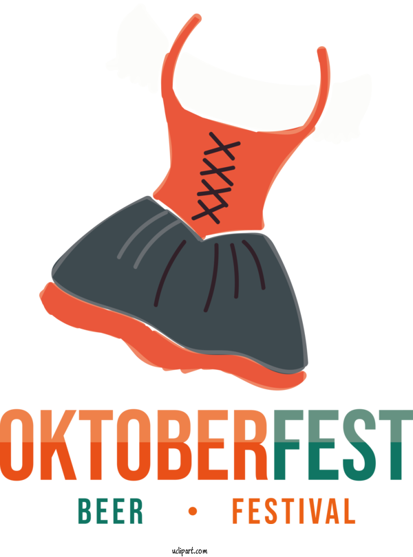 Free Oktoberfest Logo Design Poster For Oktoberfest Beer Festival Clipart Transparent Background