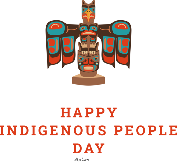 Free People Day Logo Design Text For Indigenous People Day Clipart Transparent Background