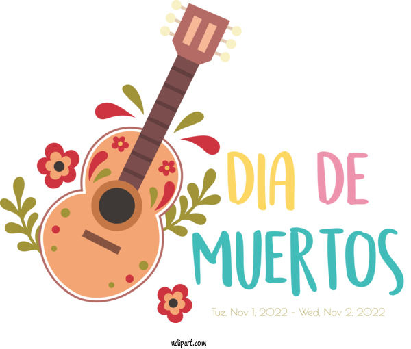 Free Day Of The Dead Drawing Design Painting For Dia De Los Muertos Clipart Transparent Background