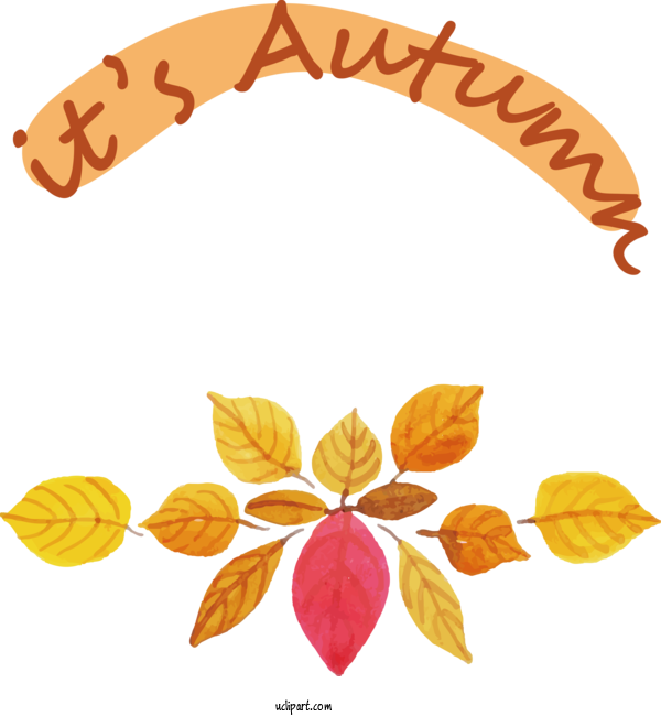 Free Hello Autumn Autumn Drawing Painting For Its Autumn Clipart Transparent Background