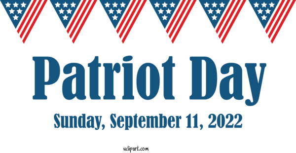 Free Patriot Day Design Logo Font For Patriot Day Clipart Transparent Background