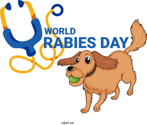 Free Holidays World Rabies Day Dog Health For World Rabies Day Clipart Transparent Background