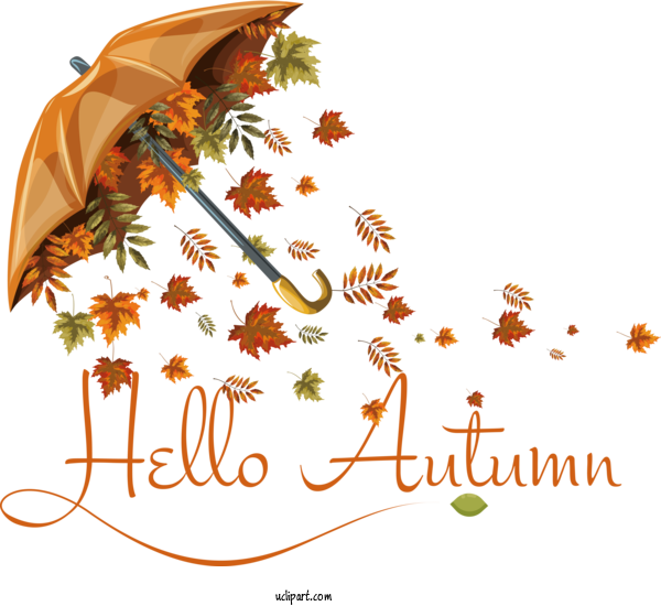 Free Hello Autumn Hello Autumn Welcome Autumn Autumn For Welcome Autumn Clipart Transparent Background