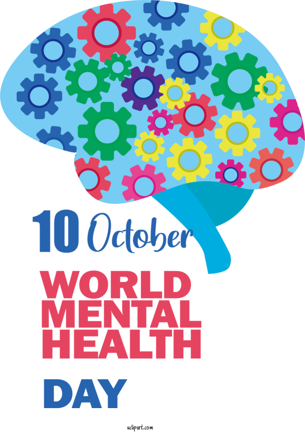 Free Mental Health World Mental Health Day Mental Health For World Mental Health Day Clipart Transparent Background