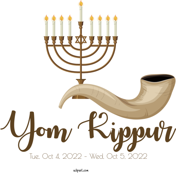 Free Yom Kippur Yom Kippur Shofar For Shofar Clipart Transparent Background