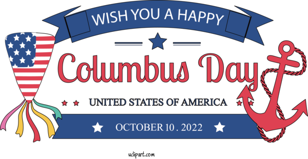 Free Holidays Columbus Day Columbus Indigenous Peoples Day For Columbus Day Clipart Transparent Background