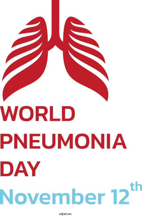 Free Pneumonia Day World Pneumonia Day Pneumonia For World Pneumonia Day Clipart Transparent Background