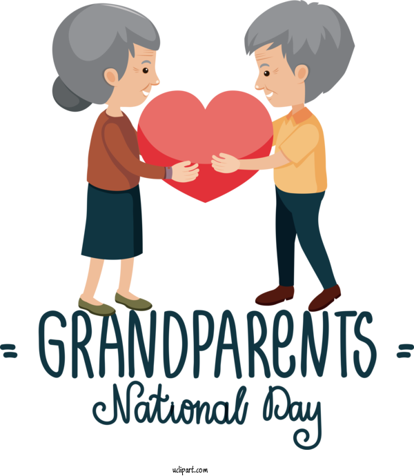 Free Grandparents Day Grandparents Day Grandpa Day Grandma Day For Happy Grandparents Day Clipart Transparent Background