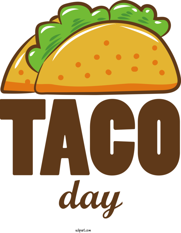 Free Taco Day Taco Day Taco Mexico For Happy Taco Day Clipart Transparent Background