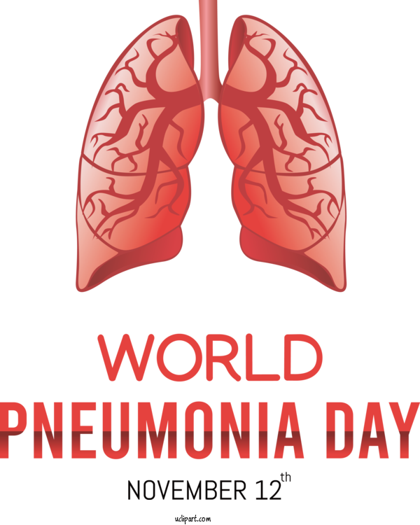 Free Pneumonia Day World Pneumonia Day For World Pneumonia Day Clipart Transparent Background
